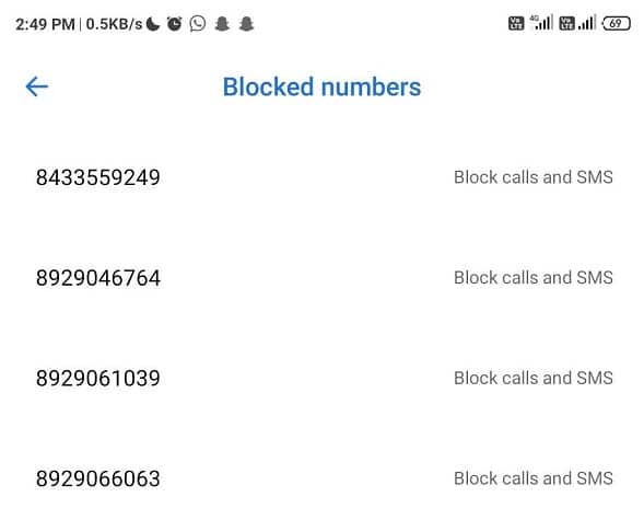 Bloker tekstbeskeder fra et bestemt nummer på Android