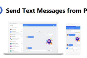 Send Text Messages from PC using an Android phone