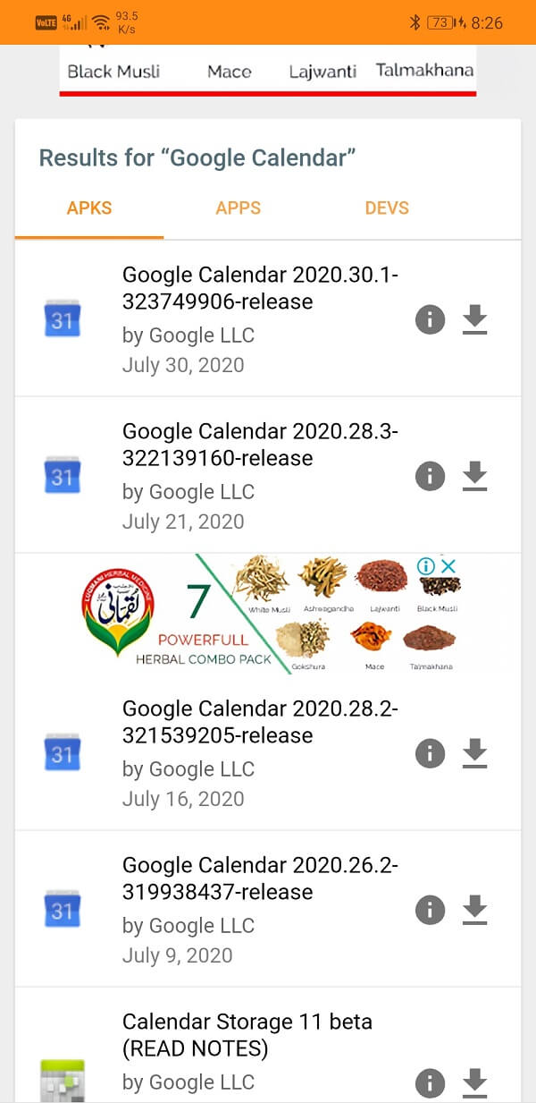 Search for Google Calendar | Fix Google Calendar Not Working on Android