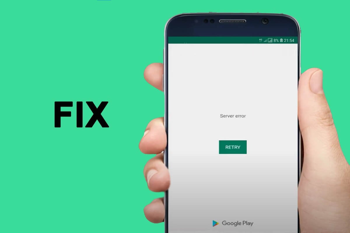 How to Fix Server Error in Google Play Store