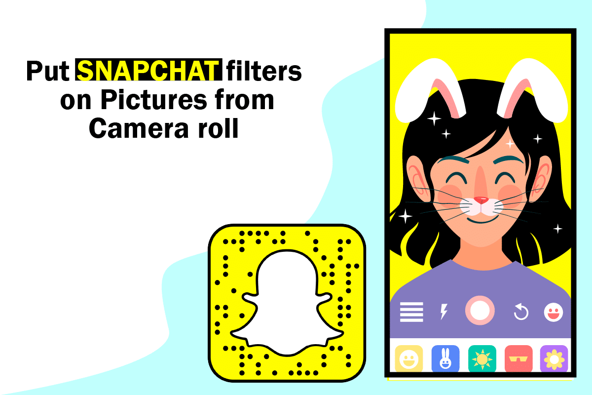 Cara Memasang filter Snapchat pada Gambar dari Rol Kamera