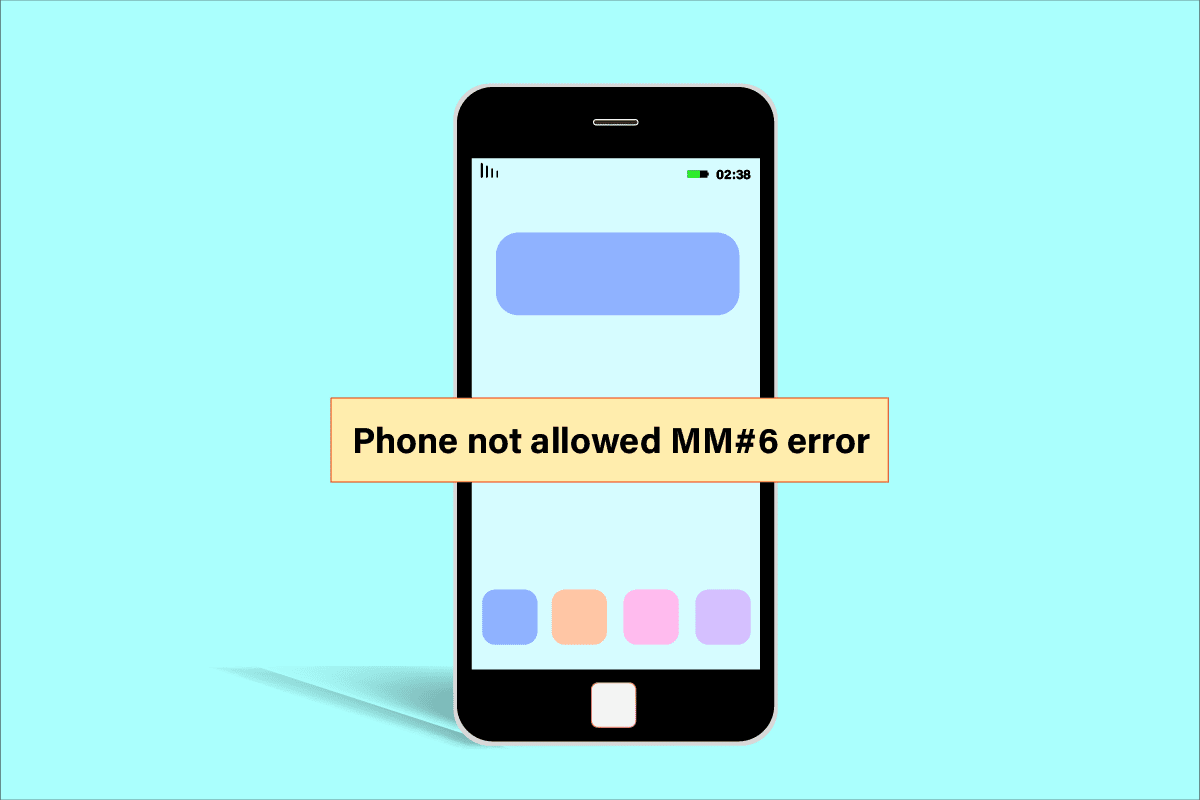 Исправить ошибку «Телефон не разрешен MM6»