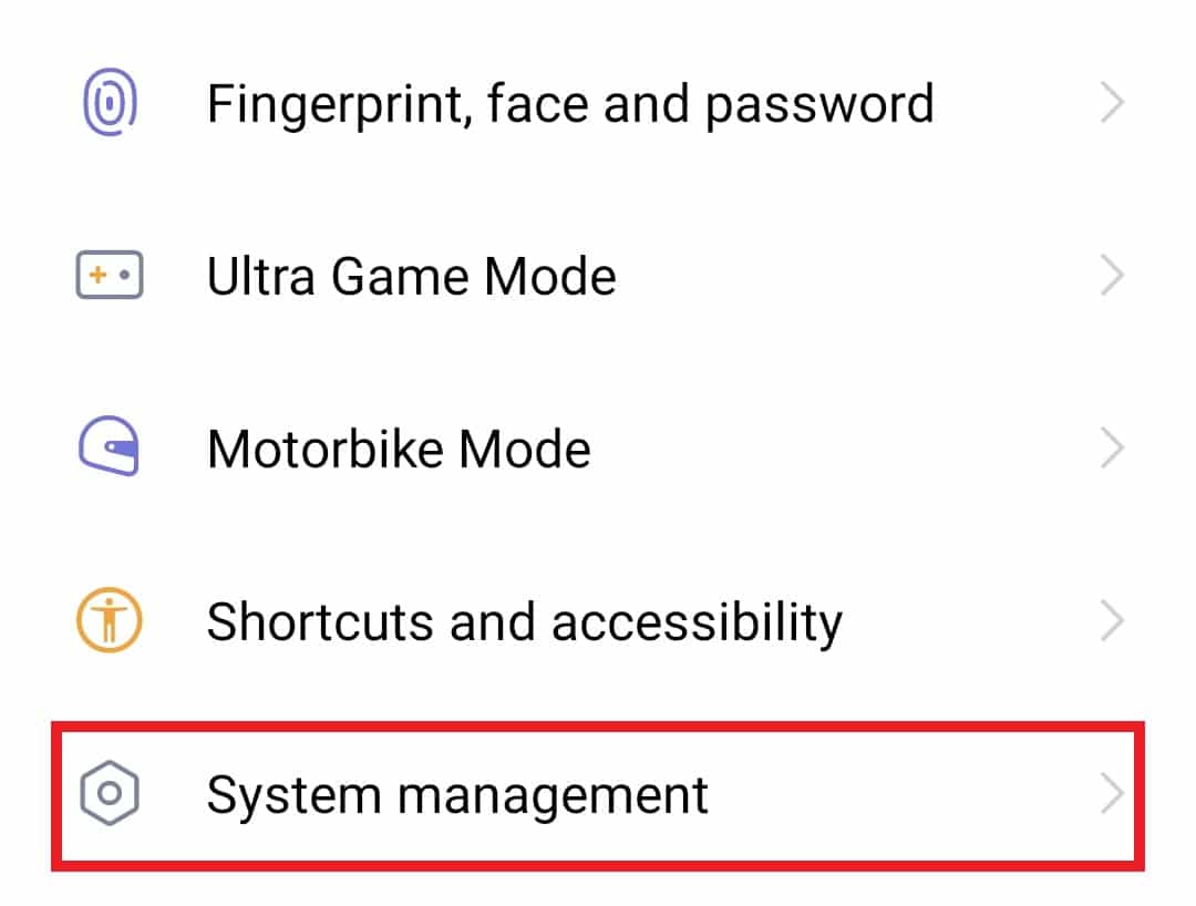 Open System management. Fix Android Screen Flickering