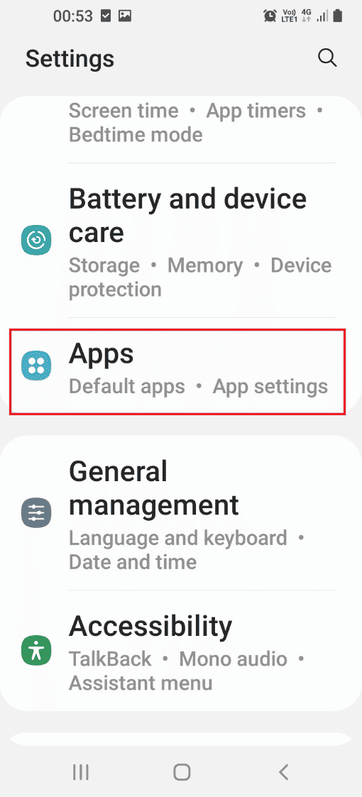 Tap on the Apps tab. How to Disable Gear VR Service