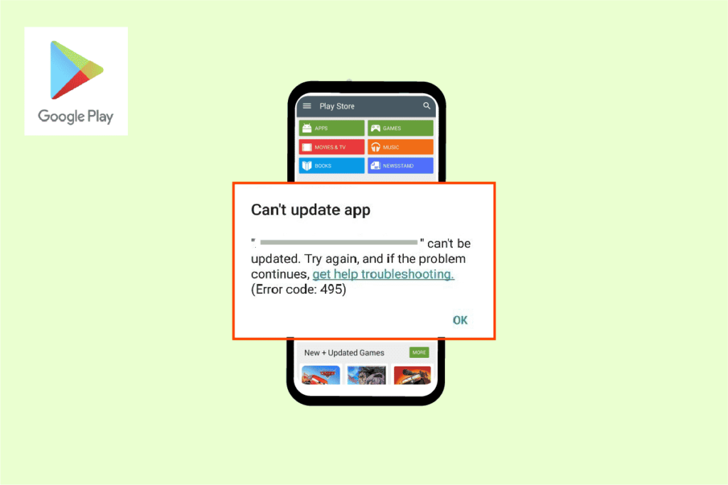 Fix Google Play Error Code 495 on Android