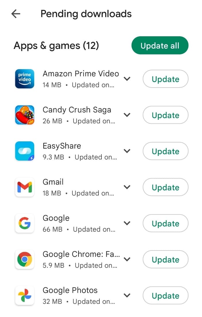 Locate Waze and tap on Update. Fix Fate Grand Order Error 43 on Android