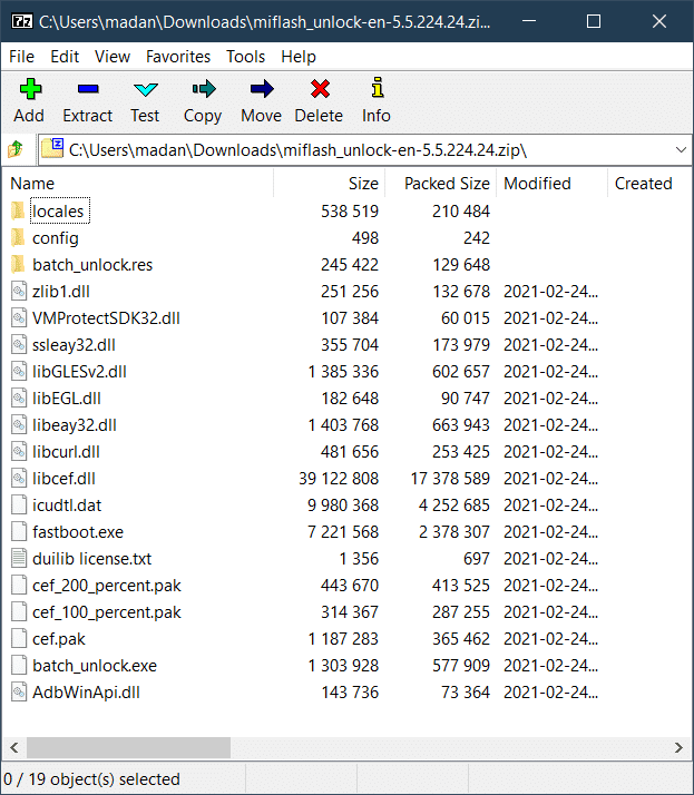 Extract the downloaded .zip file using Archive extractor software like 7Zip