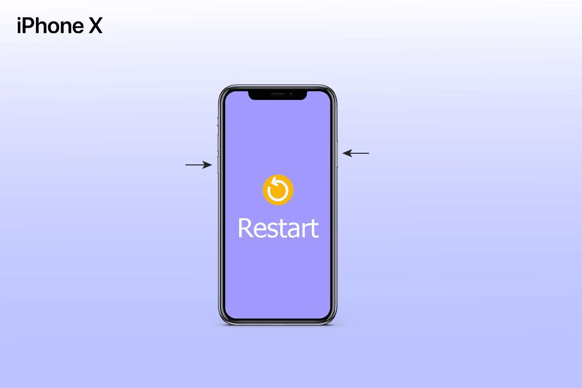 How to Restart iPhone X