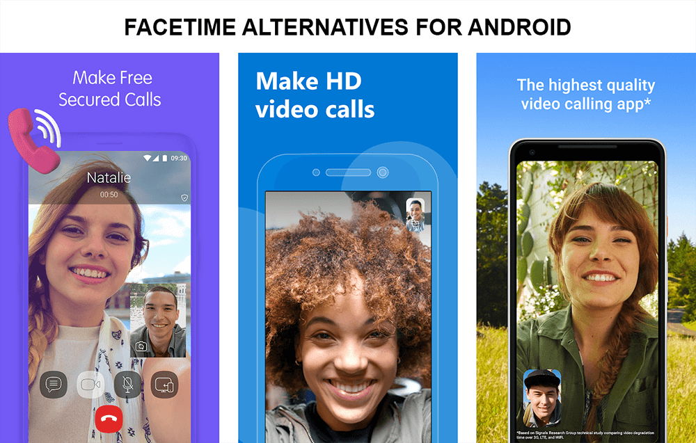 7 migliori alternative FaceTime per Android