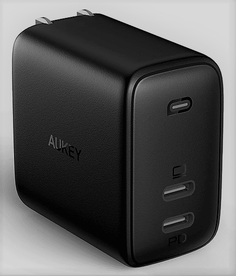 AUKEY 2-портовое настенное зарядное устройство USB