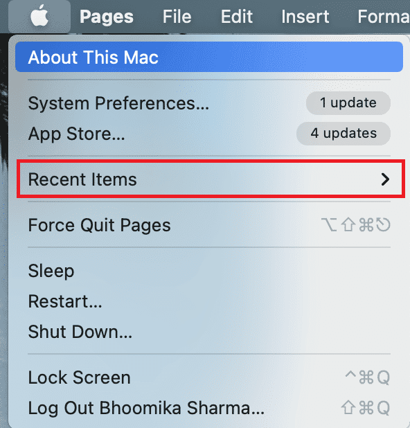 Click on the Apple menu select recent items mac. How to Disable Split Screen in Safari