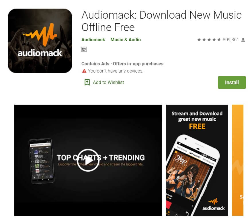 Audiomack | Top 10 Free Music Downloader Apps