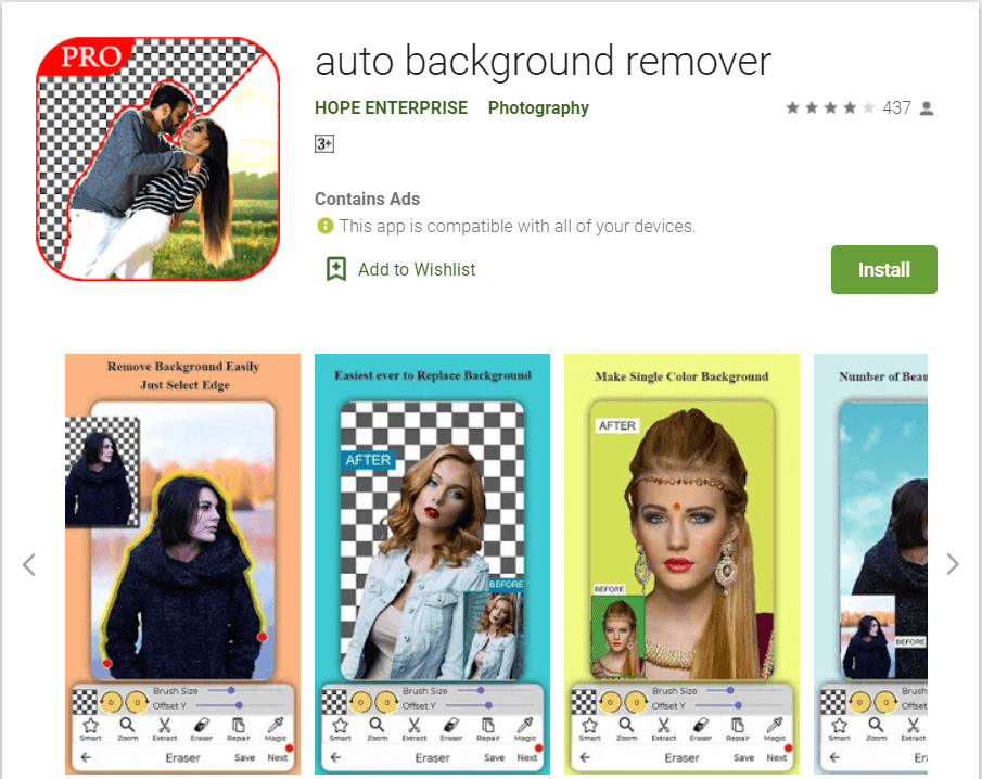 Auto background Remover