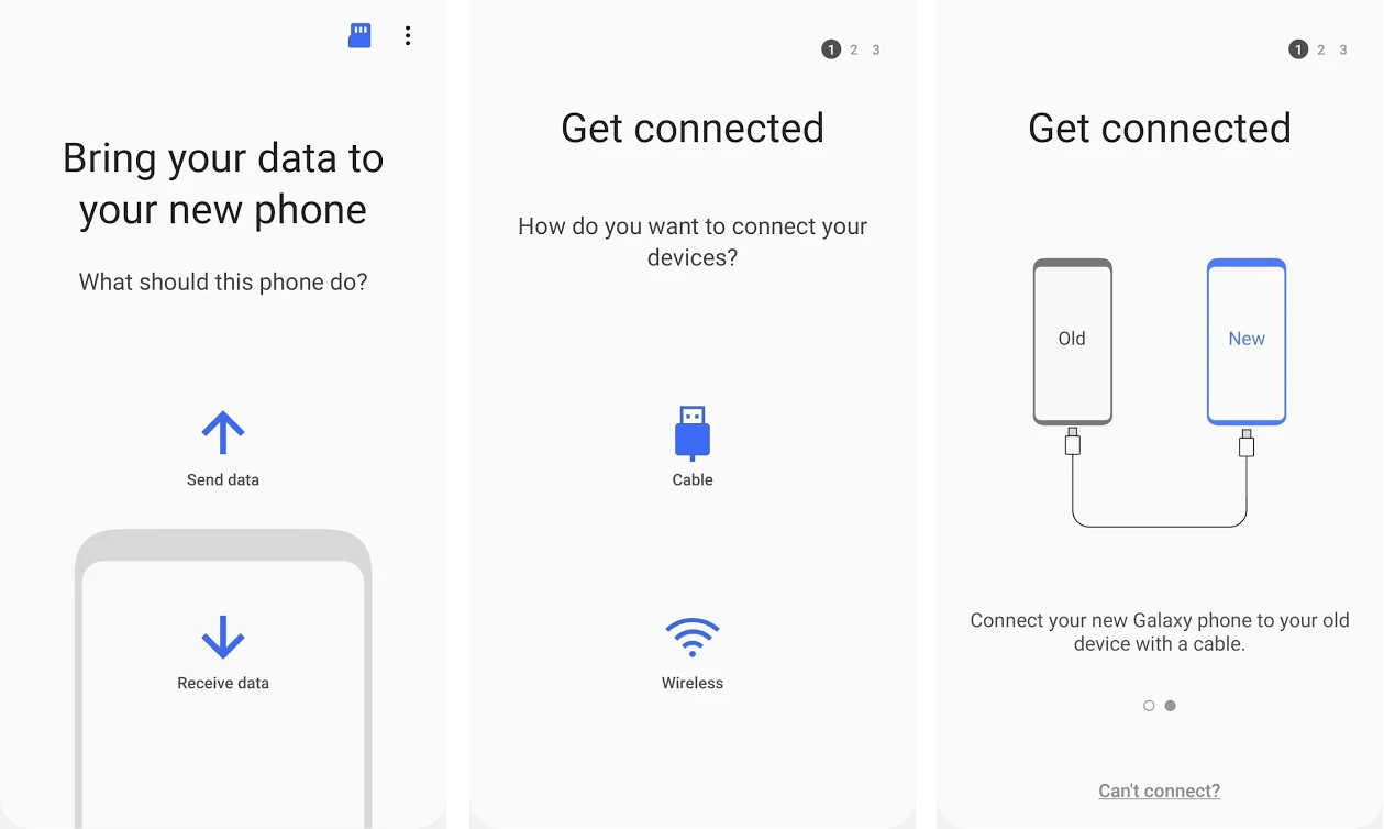 Back up a Samsung Phone using Smart Switch