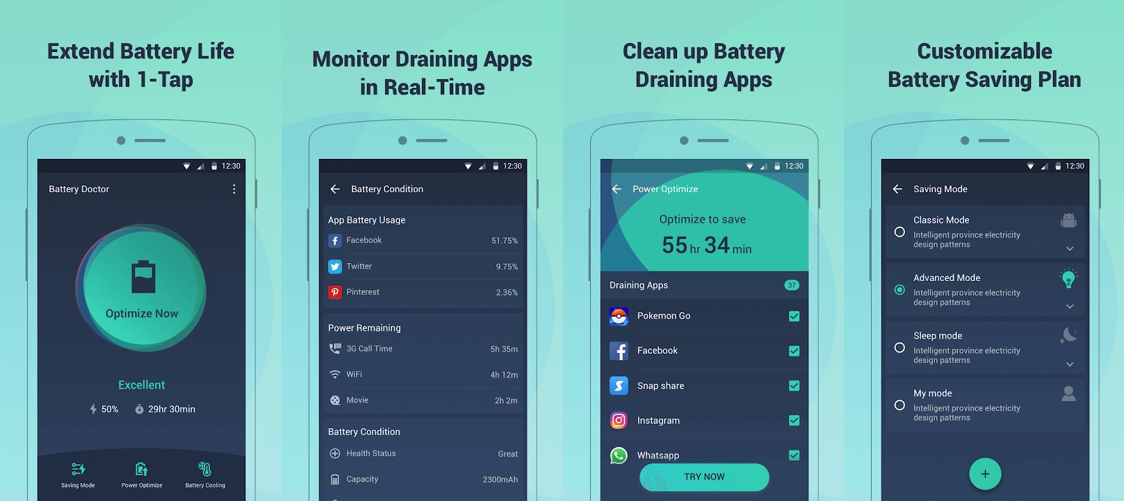 Battery Doctor – Beste Batteriespar-Apps für Android