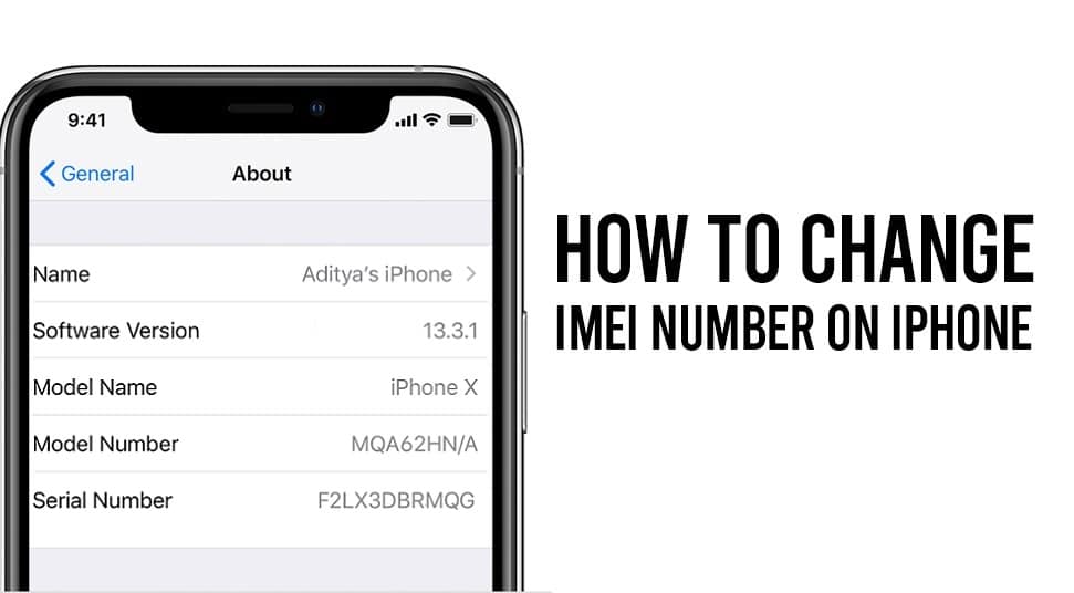 Change IMEI Number On iPhone