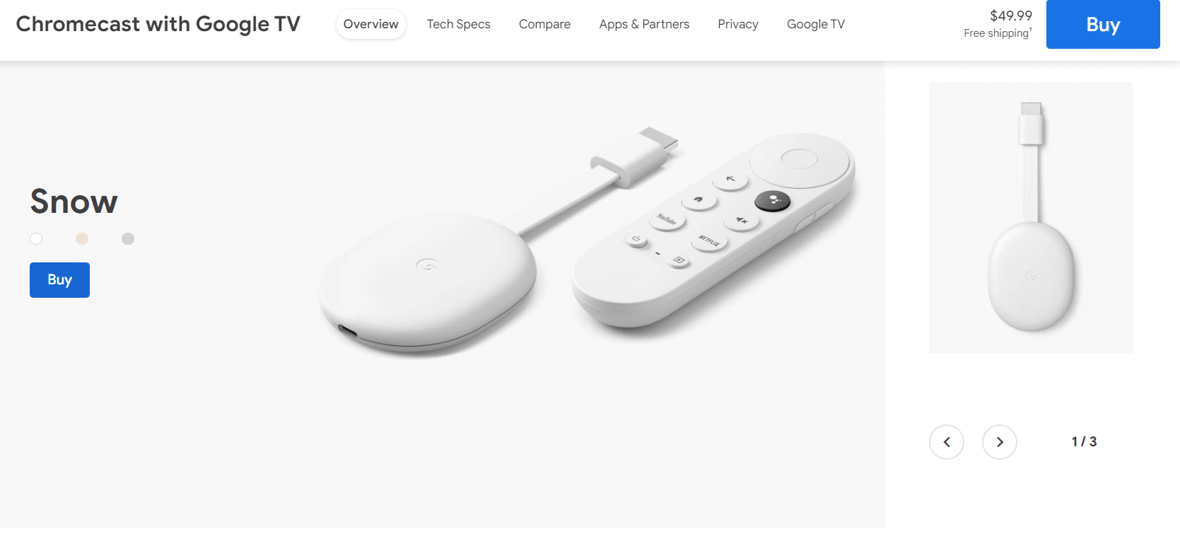 Chromecast with Google TV