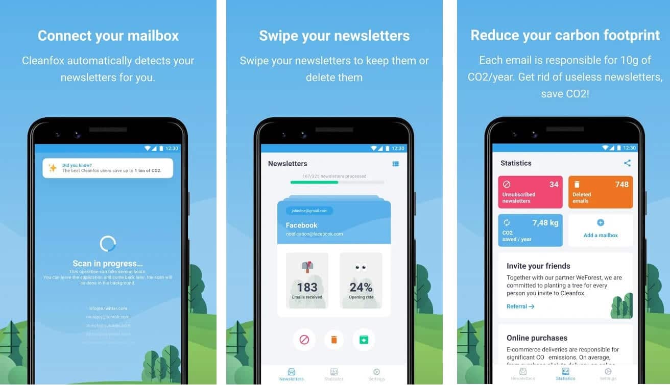Cleanfox | Best Email Apps for Android