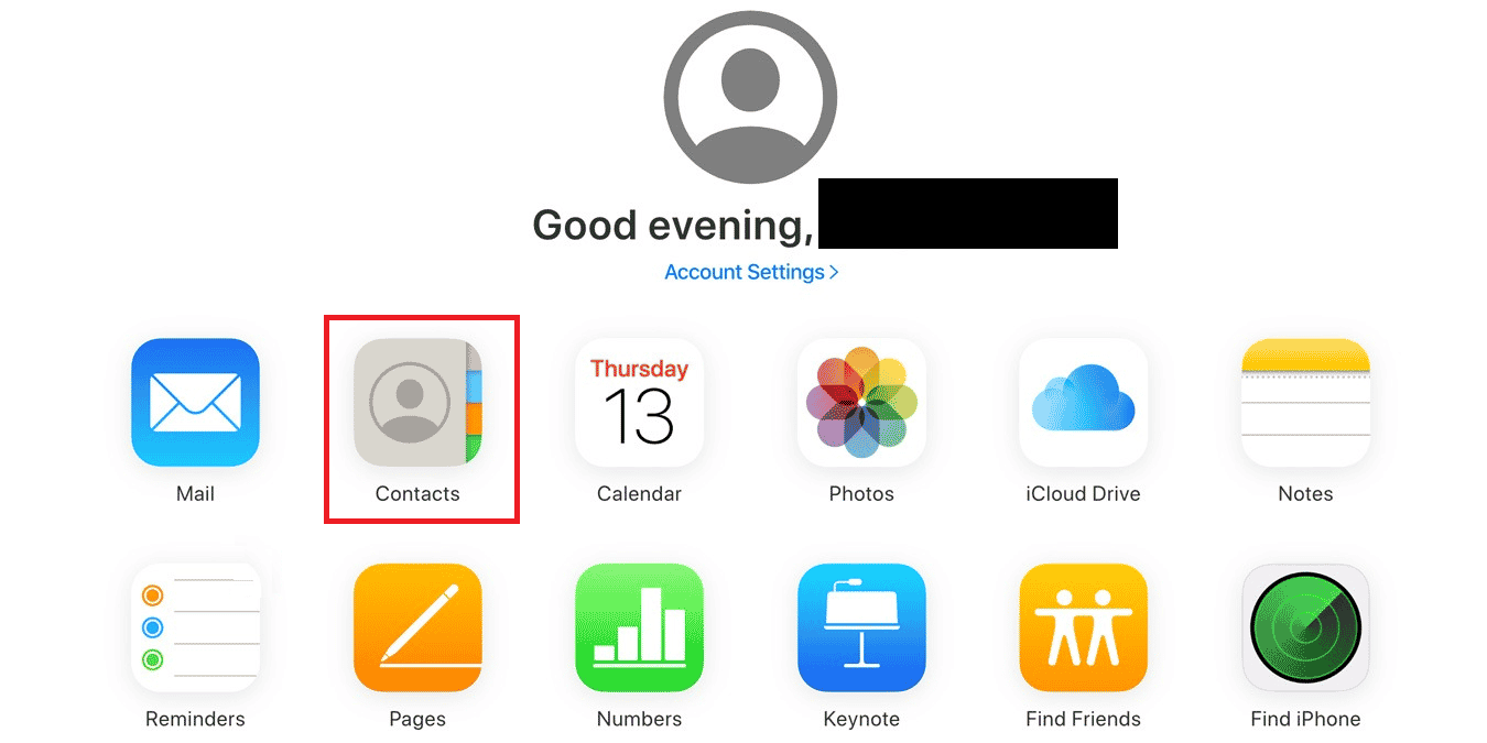 Click on Contacts | How to Delete All Contacts from iPhone 5 Without iCloud