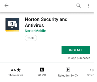 Cliquez sur le bouton Installer | Supprimer les virus Android sans réinitialisation d'usine