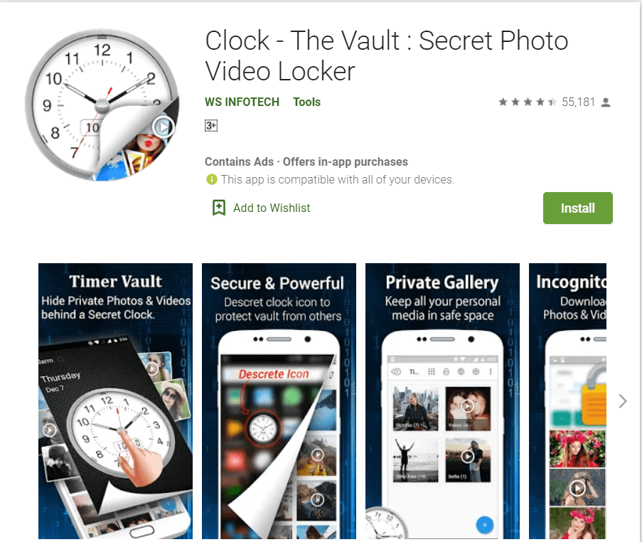 Clock The Vault