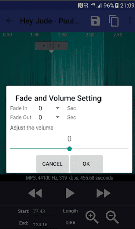Cut and merge your favourite parts of multiple songs to make custom ringtones