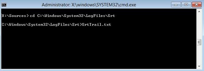 Cwindowssystem32logfilessrt | Corrigir loop infinito de reparo automático