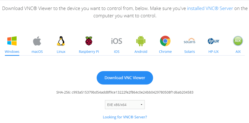 Download VNC