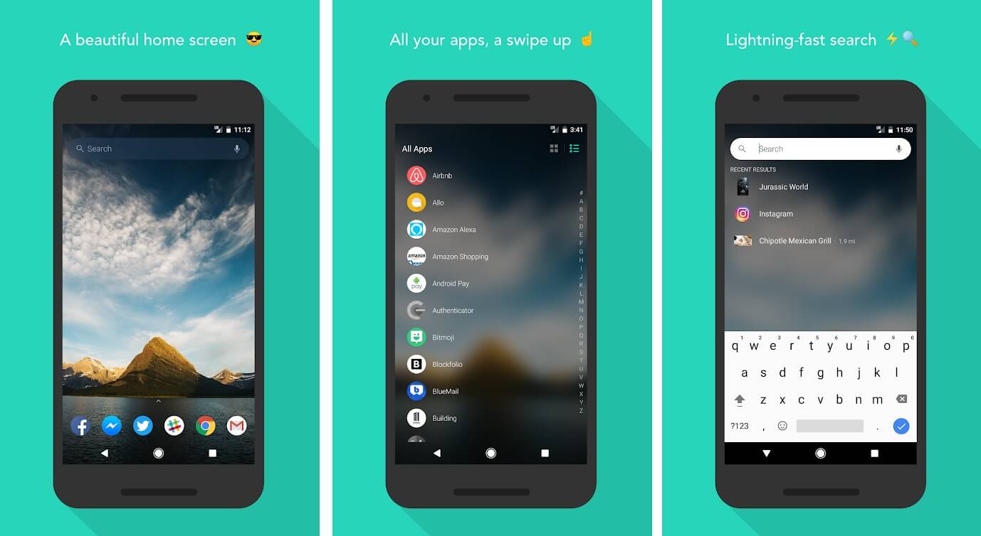 Evie Launcher | Best Android Launchers Apps of 2020