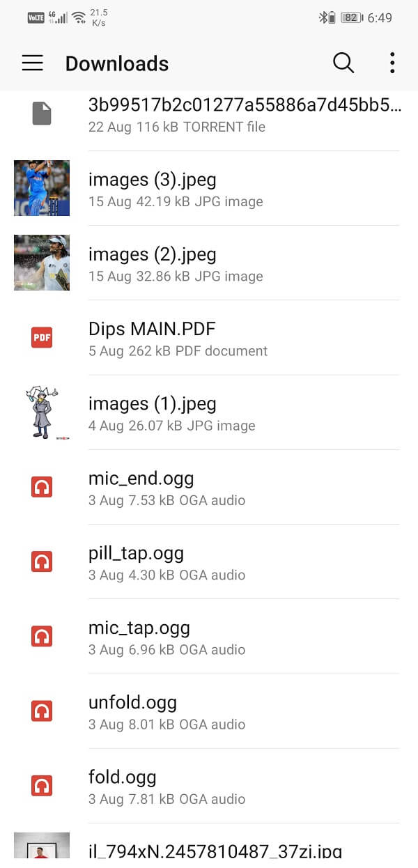 Find image from contents of your device and tap on it | Copy an Image to Clipboard on Android