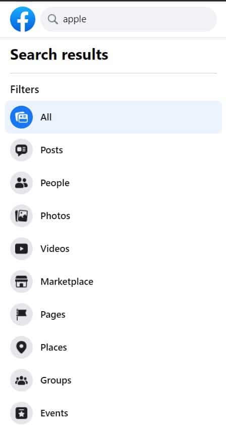 Find the category of the page you are looking for