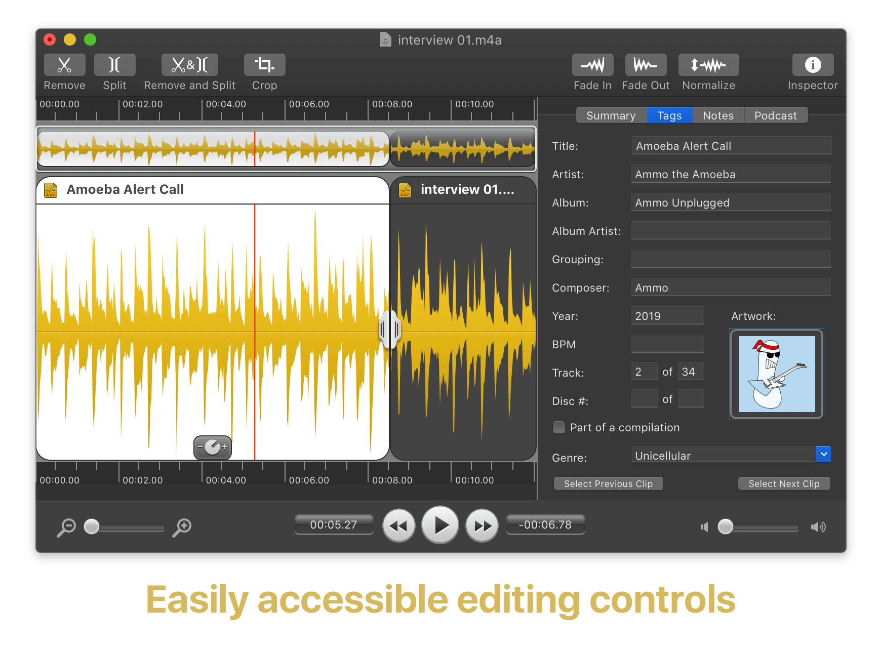 Деление | Лучшее программное обеспечение для редактирования аудио для Mac (2020)