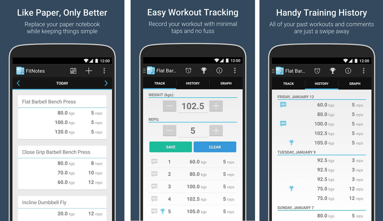 FitNotes - Gym Workout Log