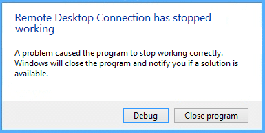 [SOLVED] A problem caused the program to stop working correctly
