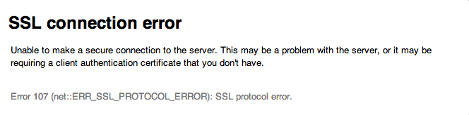Fix Error 107 (net::ERR_SSL_PROTOCOL_ERROR) – TechCult