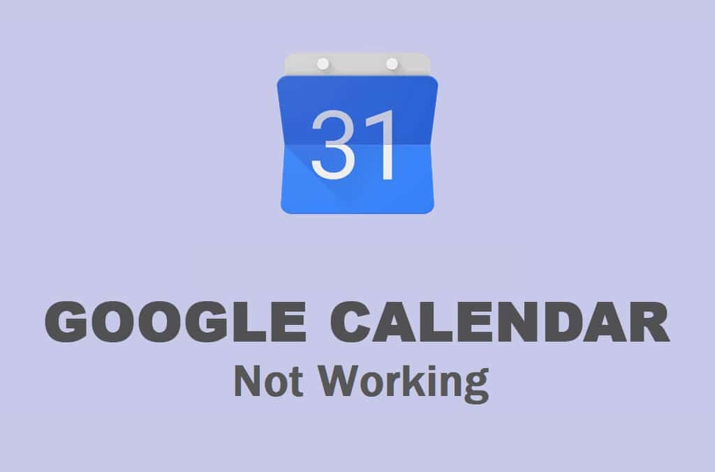 Fix Google Calendar not working on Android