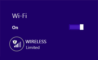 WiFi Limited Connectivity Problem [SOLVED]