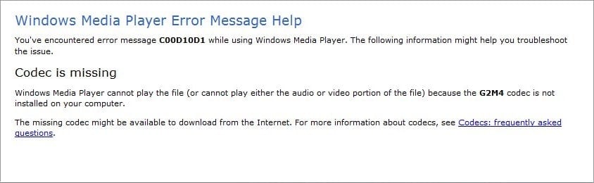 Fix Windows Media Won’t Play Music Files