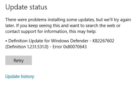 Fix Windows Update Error 0x80246002