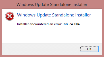Fix Windows Update Error Code 8024A000