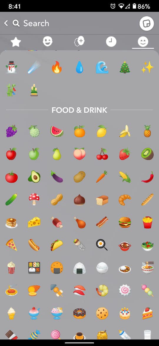 From the list of fruit emojis there, select the emoji. Snapchat Fruit Meaning
