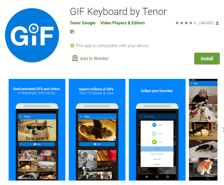 GIF Keyboard by Tenor