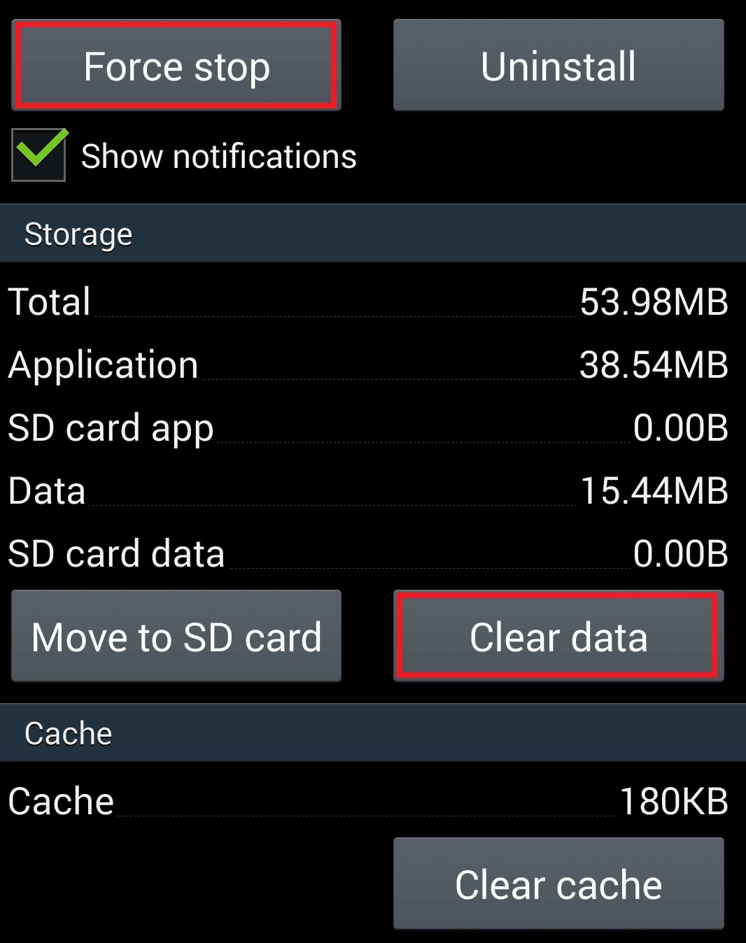 Gallery - Clear data - OK - Force stop - OK | How to Get Rid of Picasa on Samsung Galaxy S5