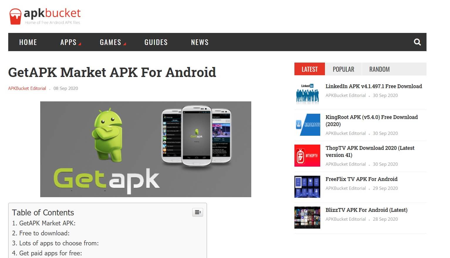 GetAPK Market APK | Best Google Play Store Alternatives