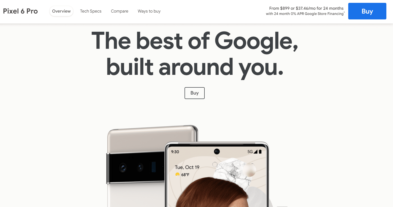 I-Google Pixel 6 Pro