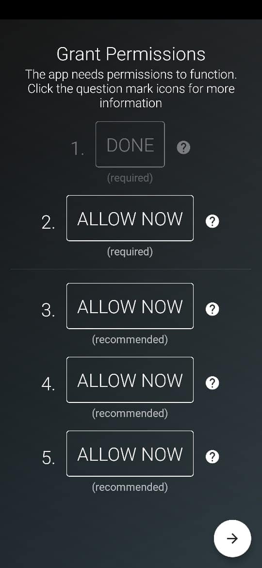 Grant the required permissions. How to Enable Always On Display App