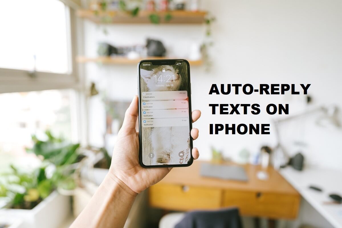 Hoe u automatisch kunt reageren op teksten op de iPhone
