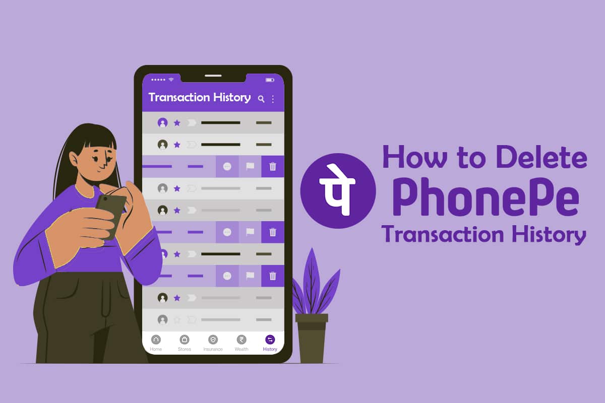 How to Delete PhonePe Transaction History