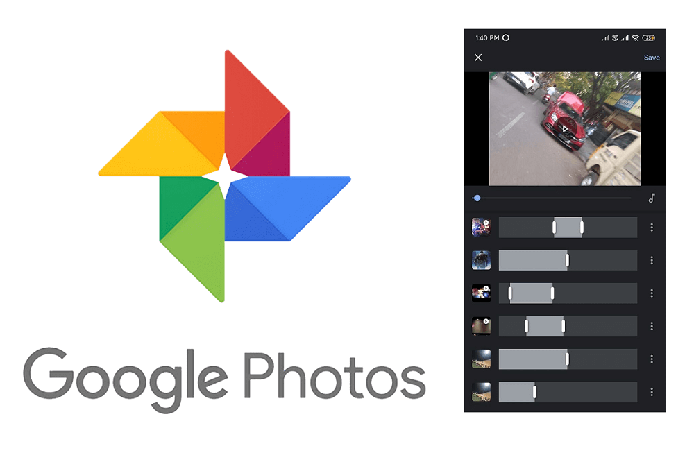 Kaip redaguoti vaizdo įrašus „Google“ nuotraukose, skirtose „Android“.