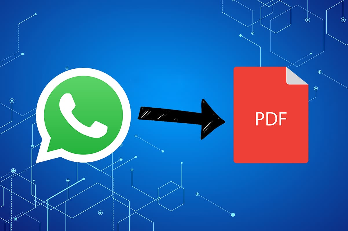How to Export WhatsApp Chat as PDF